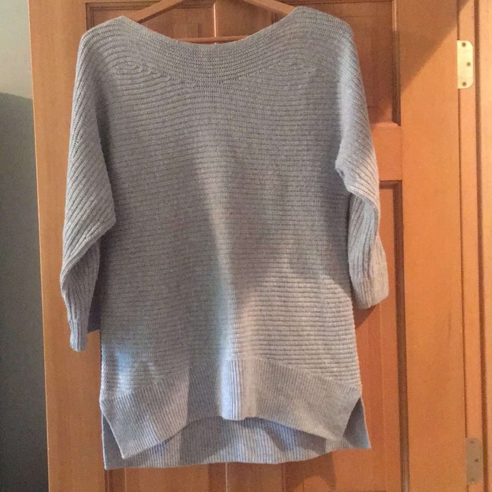 Lou & Grey boatneck 3/4 sleeve sweater